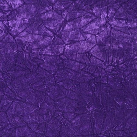 DESIGNER FABRICS Designer Fabrics C864 54 in. Wide Purple Classic Crushed Velvet Residential Commercial And Automotive Upholstery Velvet C864